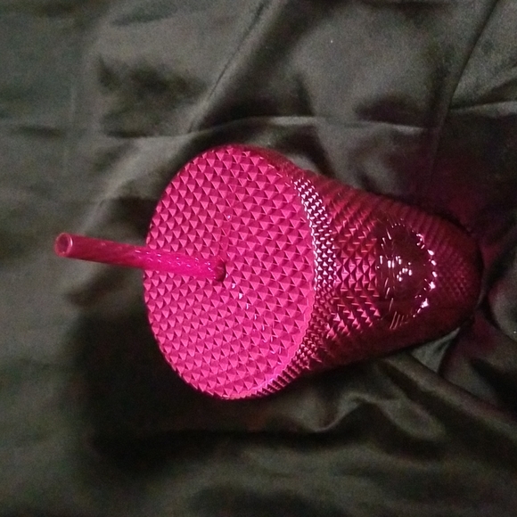 Starbucks Tumbler with straw 16 oz. Bright pink - Picture 3 of 8